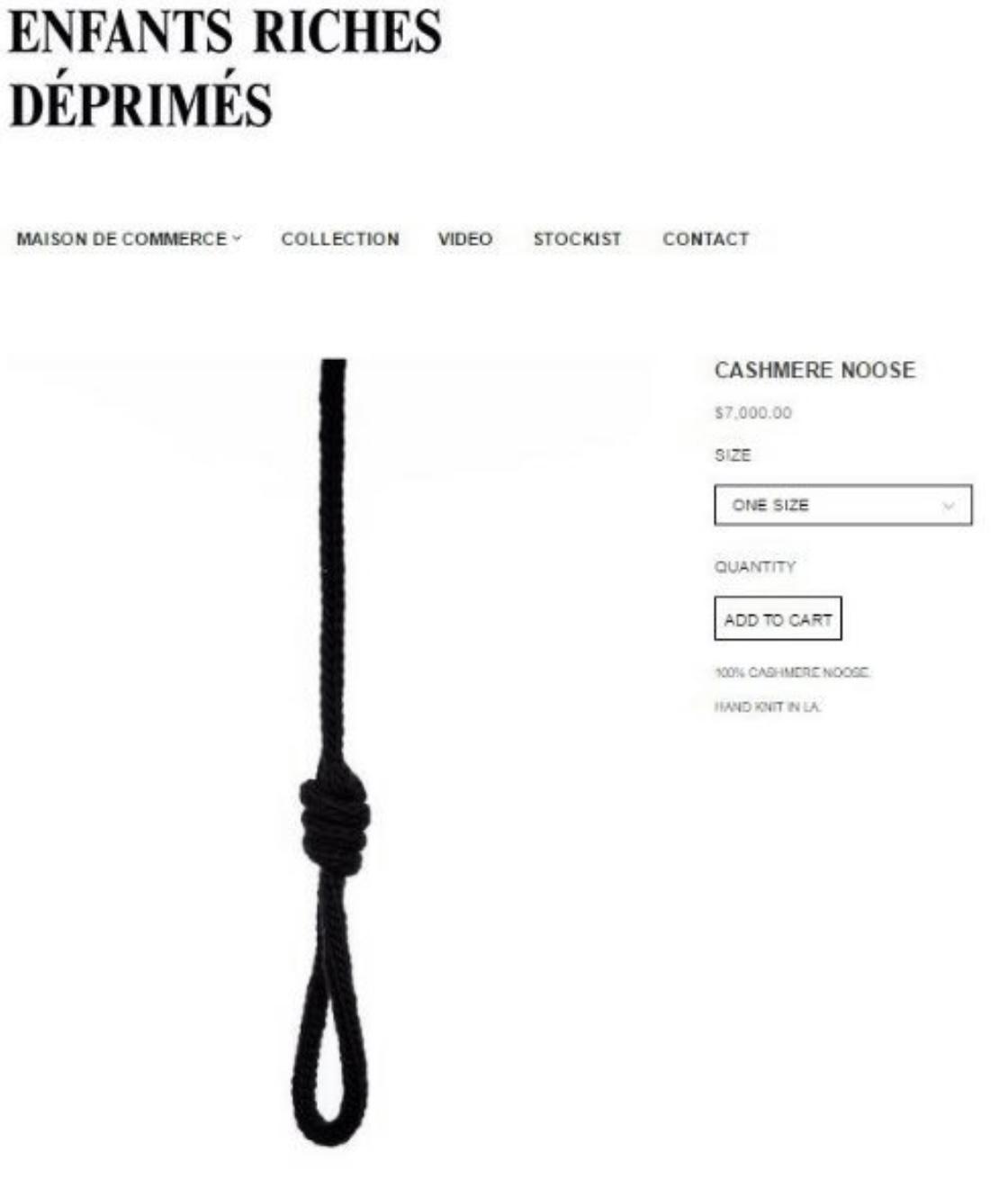 Cashmere Noose